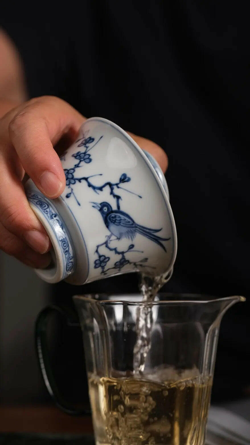 Xi Que Deng Mei - Jing De Zhen Porcelain Gaiwan zycschina