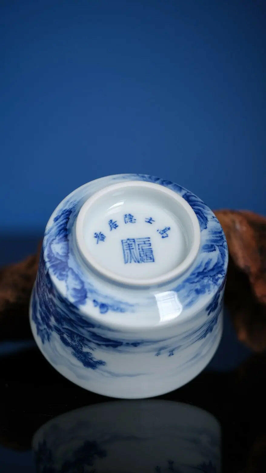 Ju Shi Yin Ju Tu - Jing De Zhen Porcelain Teacup zycschina