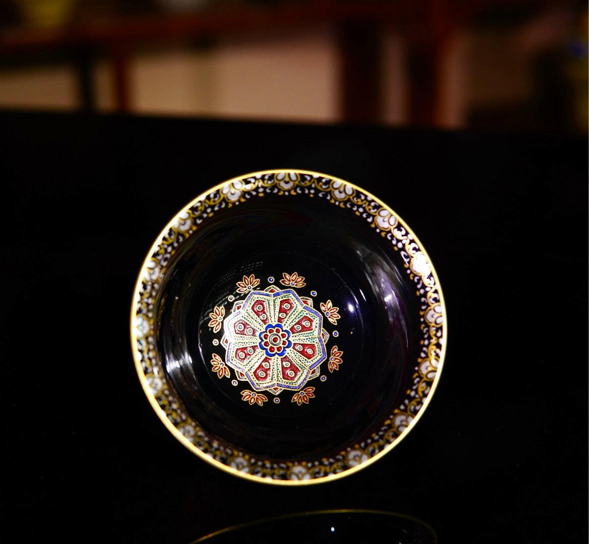 Shuang Long Wen - Jing De Zhen Porcelain Teacup zycschina