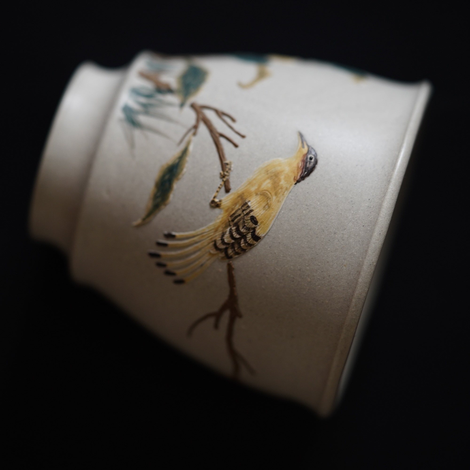 Niao Yu Hua Xiang 120cc - Yixing Handmade Teacup.