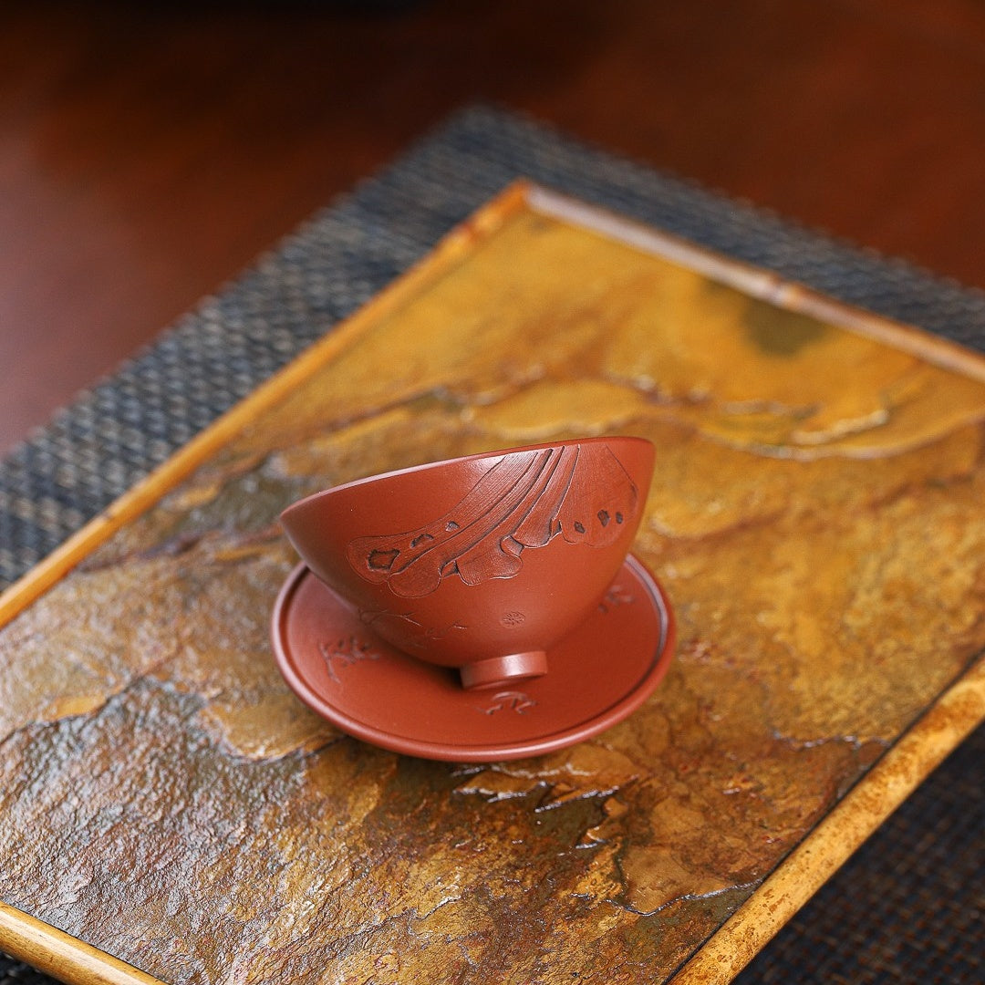 He Feng Song Xiang 100cc - Yixing Handmade Teacup.