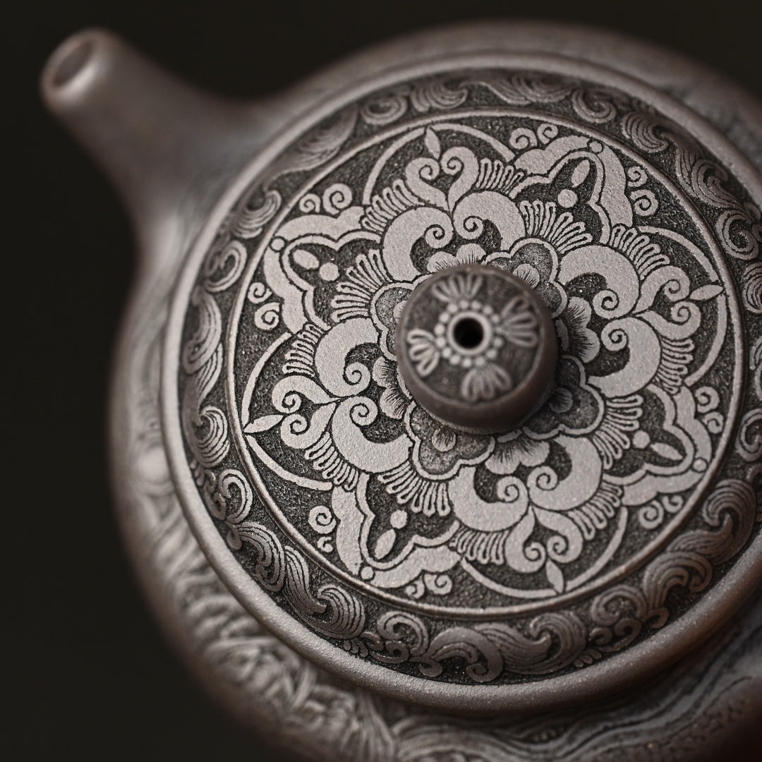 De Zhong 200cc - Yixing Handmade Teapot 江苏宜兴