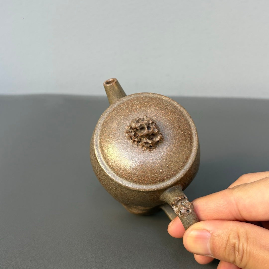 Tai Hu Shi Qu 120cc - Yixing Handmade Teapot 江苏宜兴