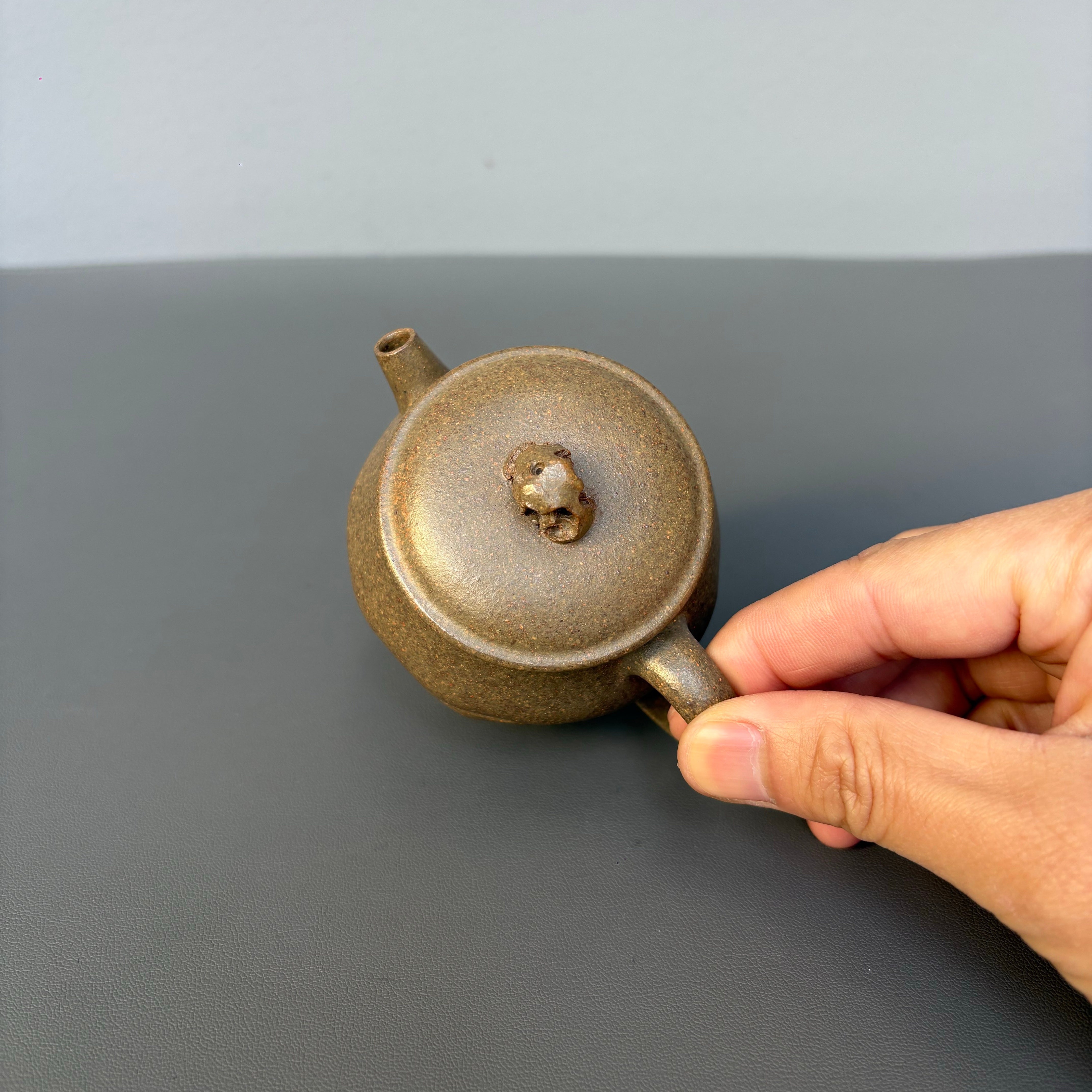 Tai Hu Shi Qu 120cc - Yixing Handmade Teapot 江苏宜兴