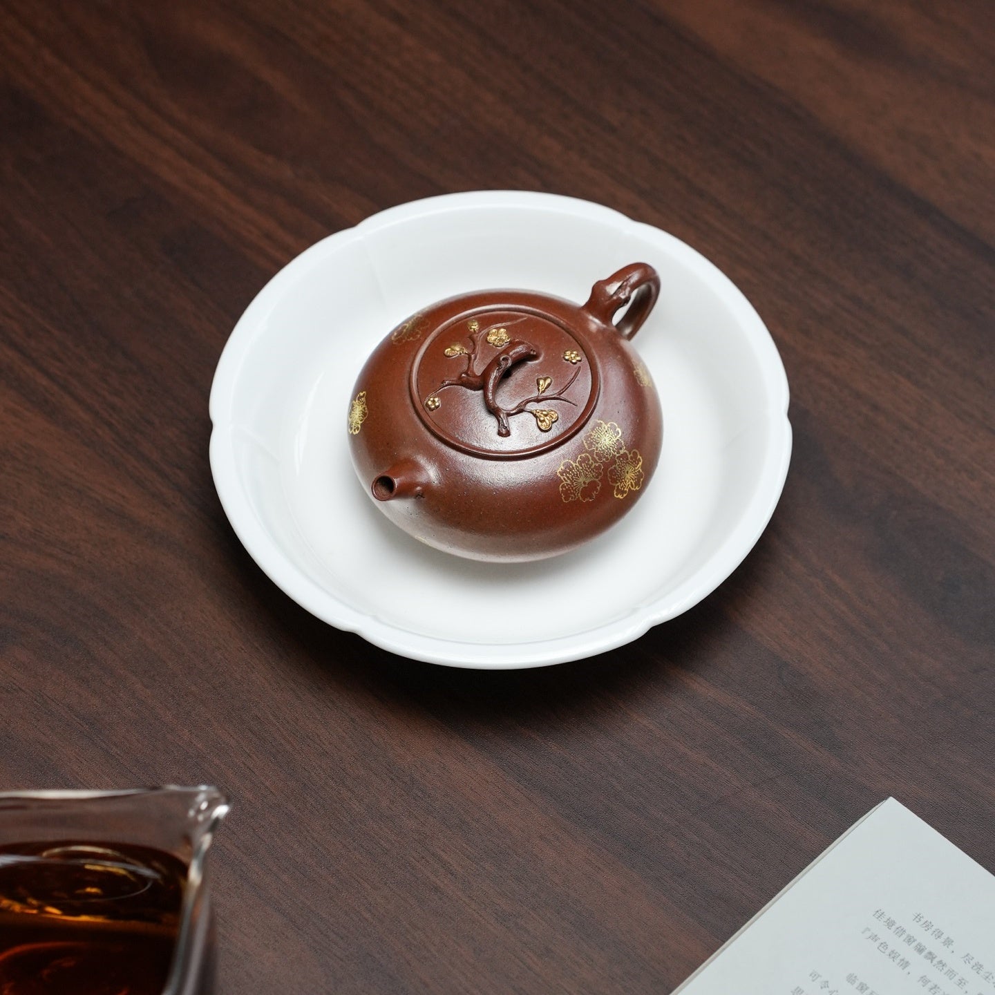 Man Qiu 100cc - Yixing Handmade Teapot 江苏宜兴