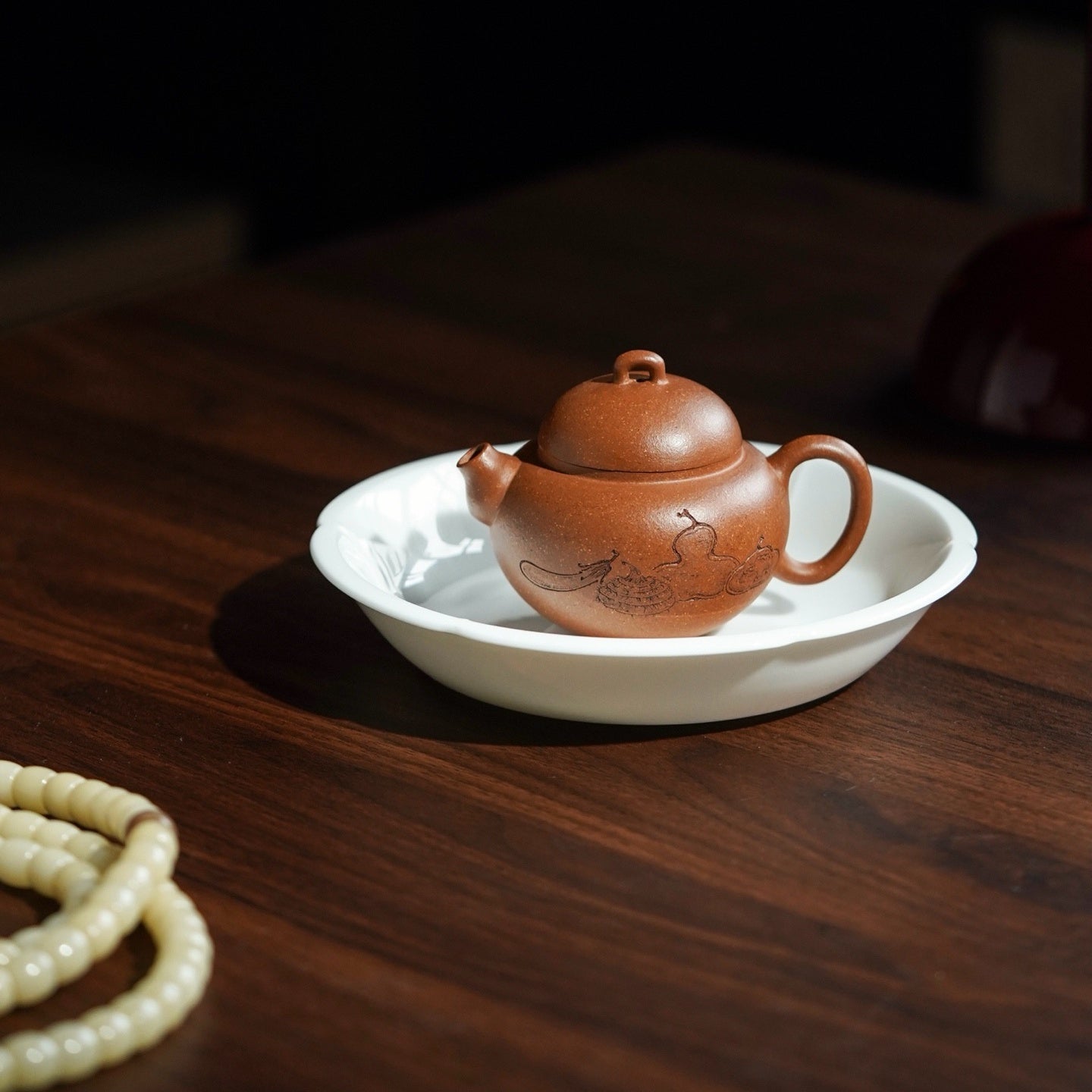 Jing Wen 100cc - Yixing Handmade Teapot 江苏宜兴