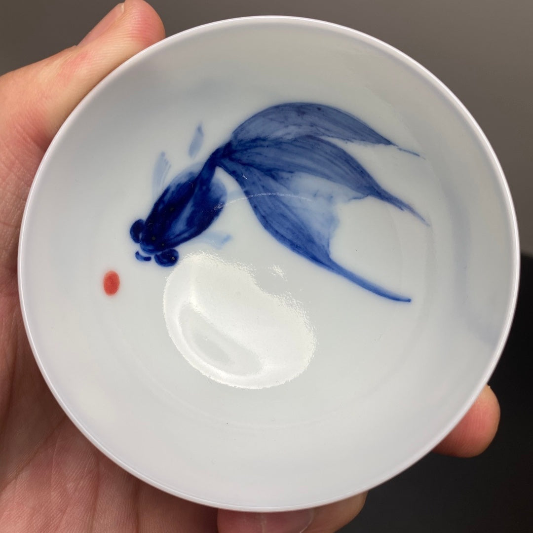 Xia Qu Bei 80cc - Jing De Zhen Porcelain Teacup 江苏宜兴