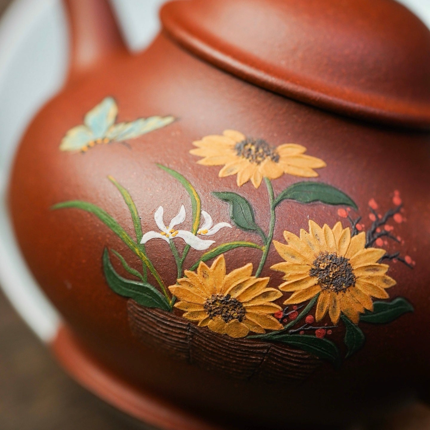 Pan Hu 160cc - Yixing Handmade Teapot 江苏宜兴