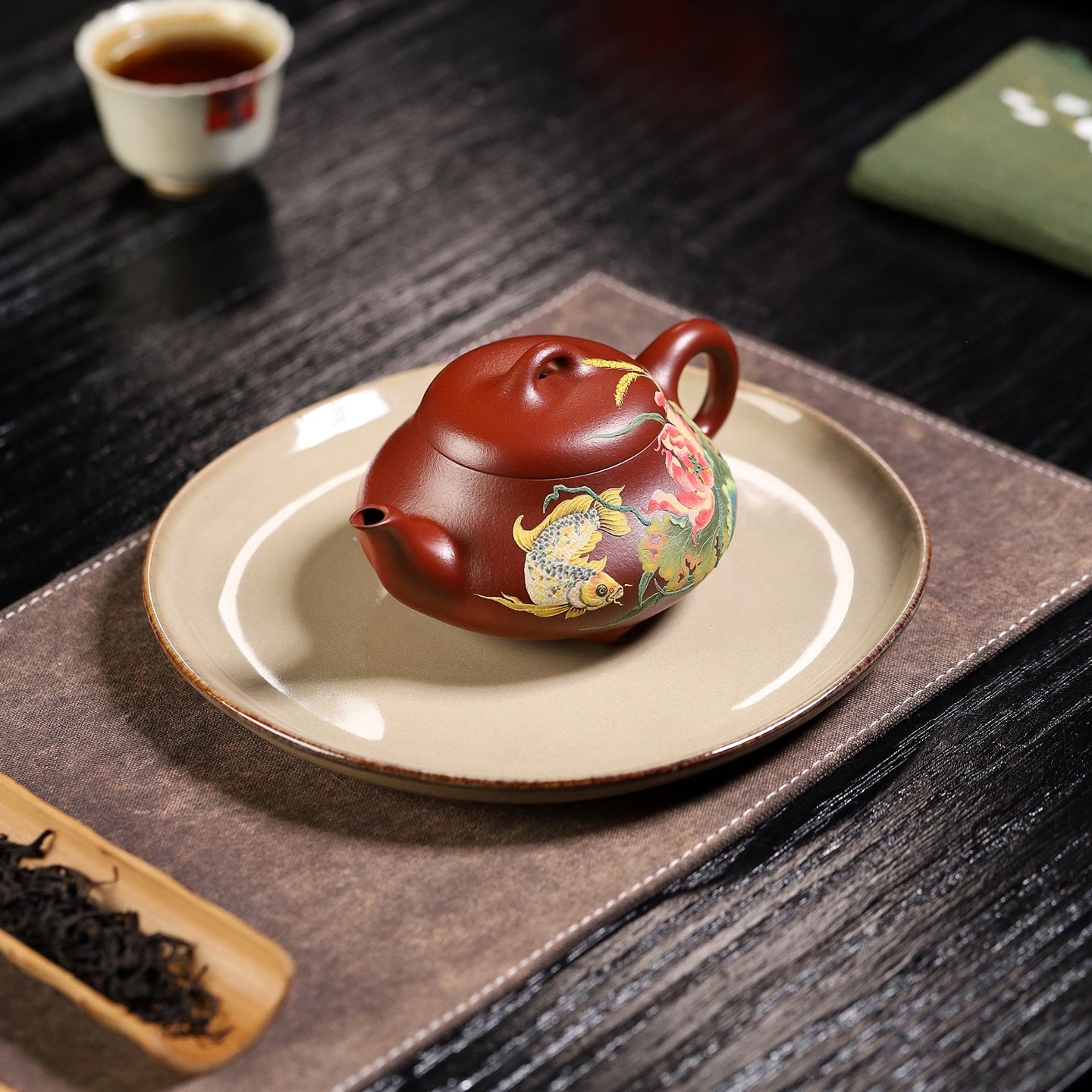 Han Tang Shi Piao 220cc - Yixing Handmade Teapot 江苏宜兴
