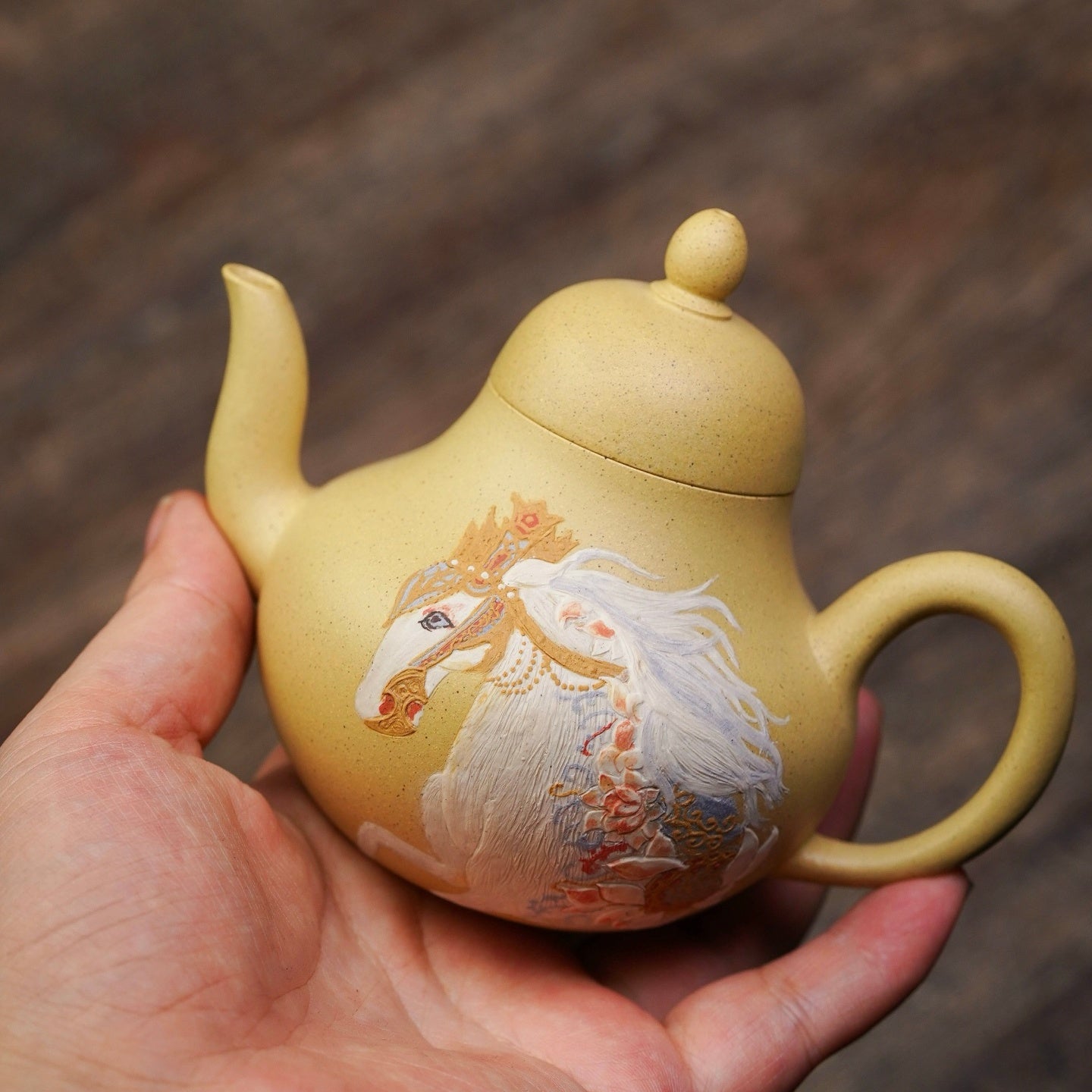 Si Ting 170cc - Yixing Handmade Teapot 江苏宜兴