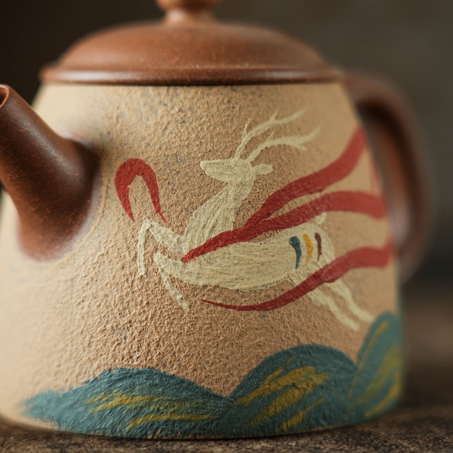 Jiu Se Lu 160cc - Yixing Handmade Teapot 江苏宜兴