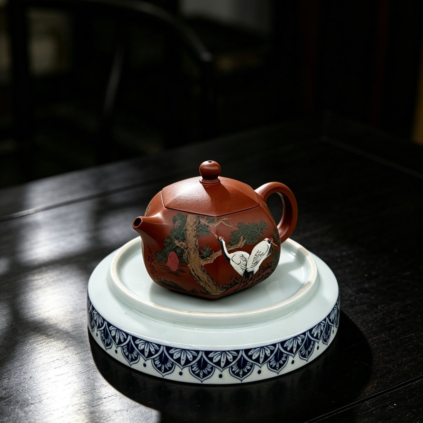 Liu Fang Xi Shi 220cc - Yixing Handmade Teapot 江苏宜兴