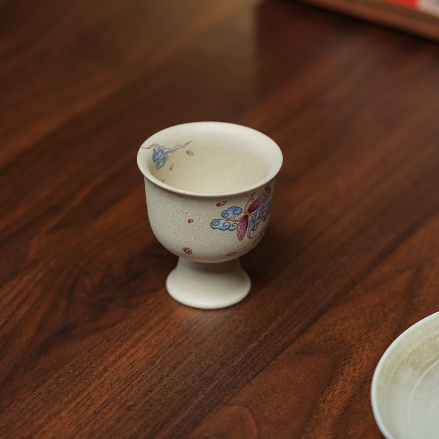 Die Lian Hua 90cc - Yixing Handmade Teacup 江苏宜兴