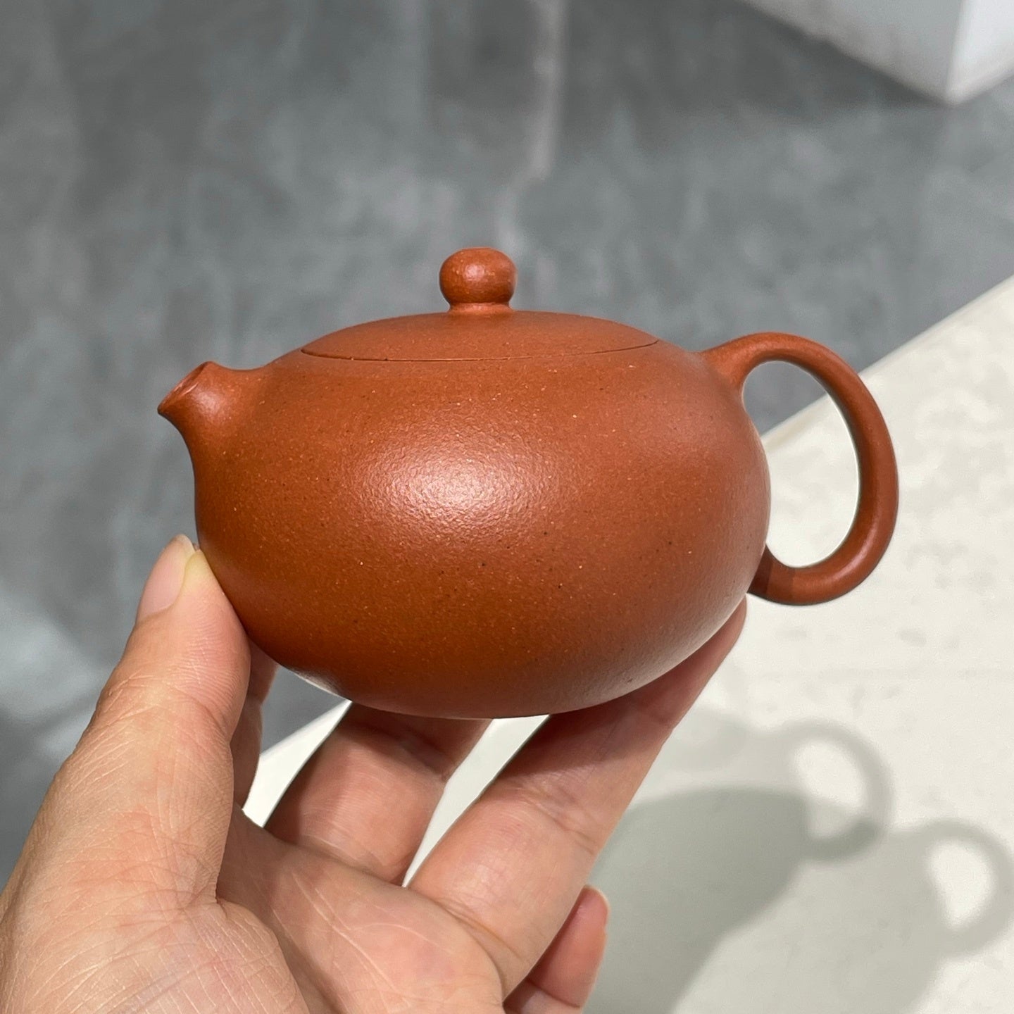 Bian Xi Shi 100cc - Yixing Handmade Teapot 江苏宜兴