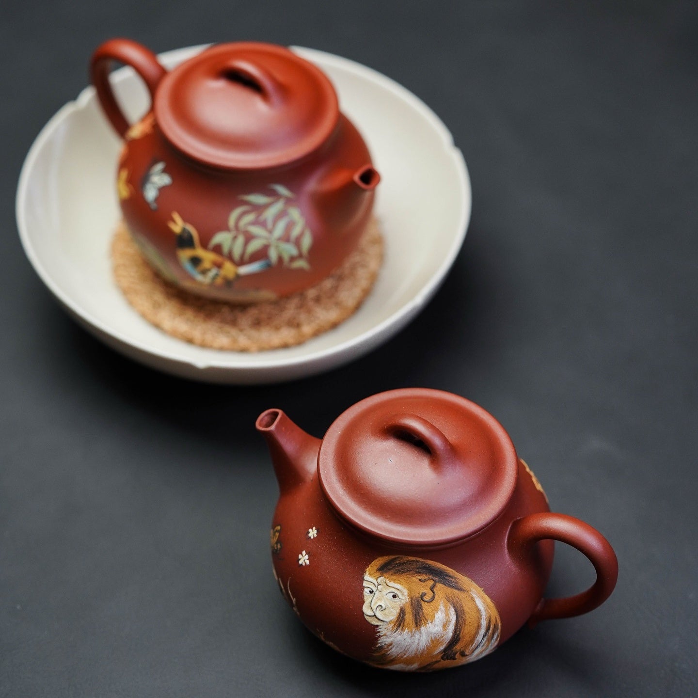 Ling Zhu 130cc - Yixing Handmade Teapot 江苏宜兴