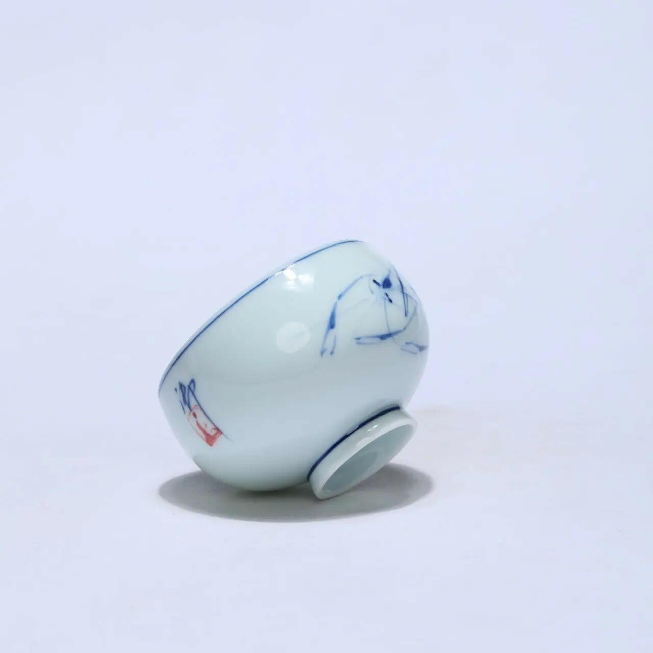 Xia Qu Bei 150cc - Jing De Zhen Handmade Teaware Teacup - zycs_China - tea - teapot