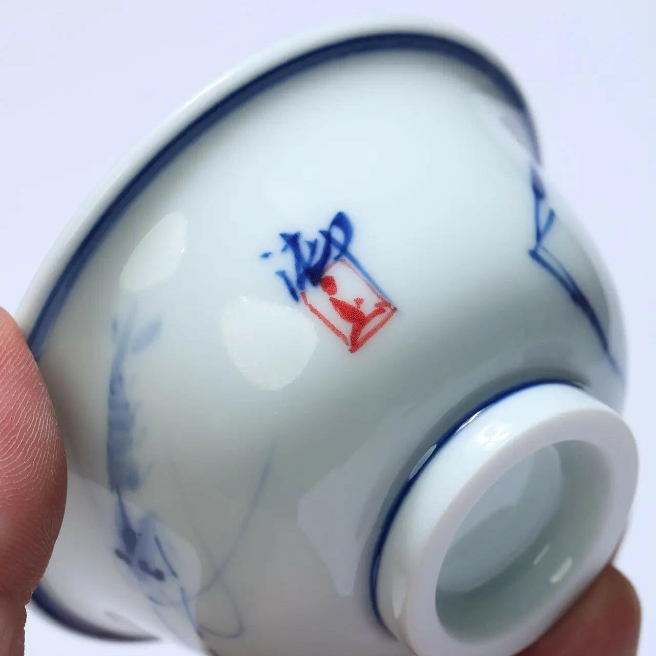 Xia Qu Bei 80cc - Jing De Zhen Handmade Teaware Teacup - zycs_China - tea - teapot