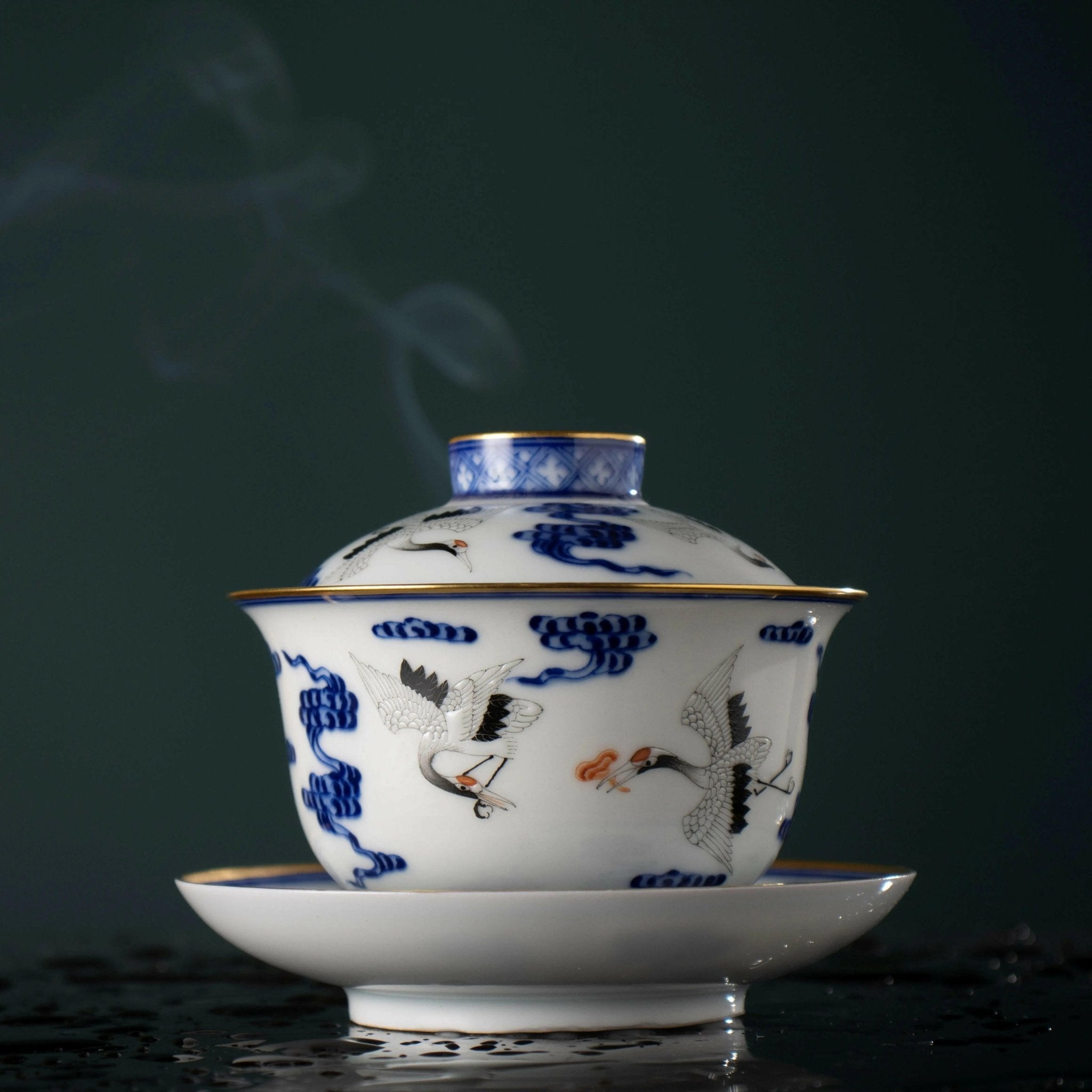 Xian He - Jing De Zhen Porcelain Gaiwan - zycs_China - tea - teapot