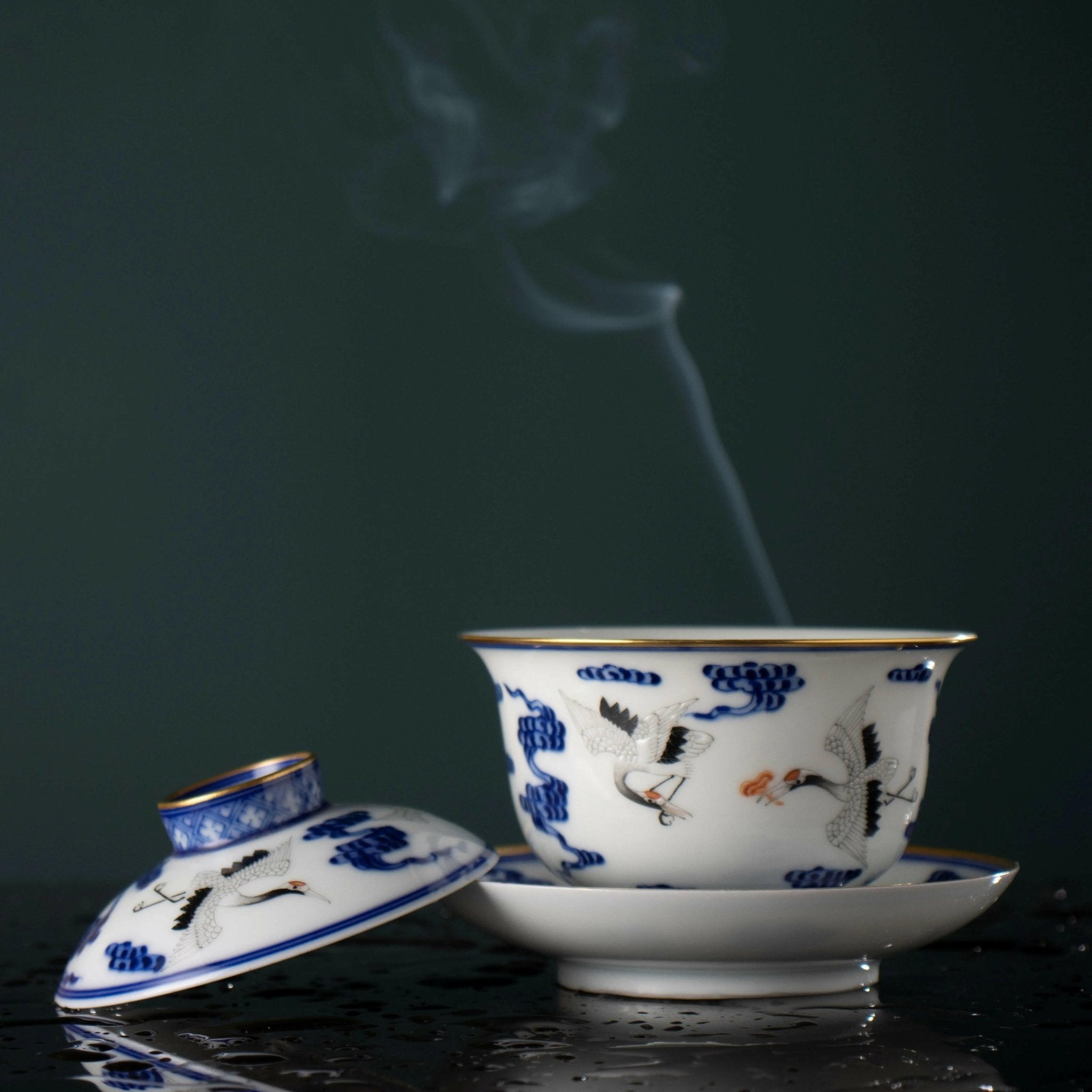 Xian He - Jing De Zhen Porcelain Gaiwan - zycs_China - tea - teapot