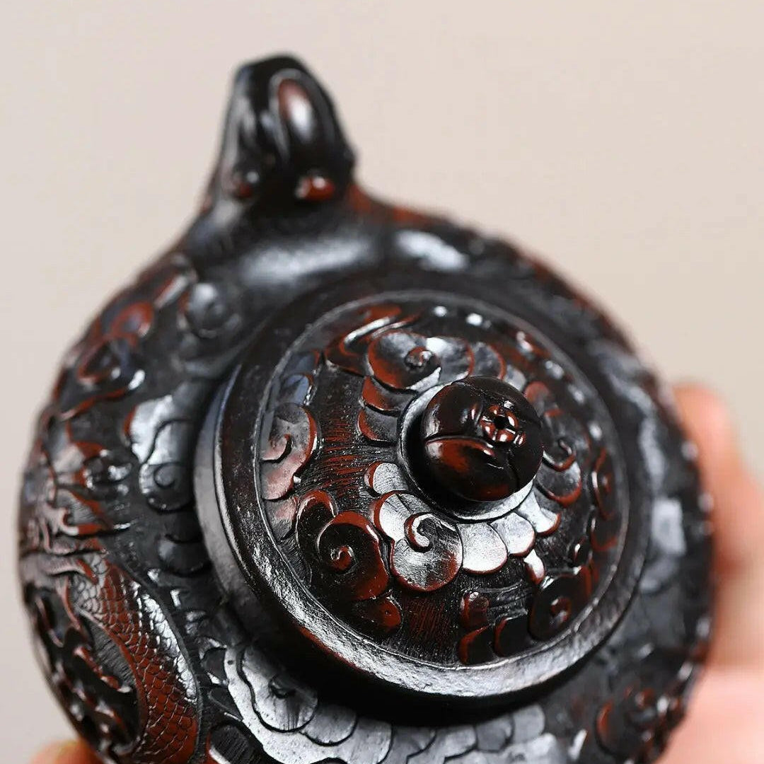 Xiang Long Lian Zi 190cc - Yixing Handmade Teapot - zycs_China