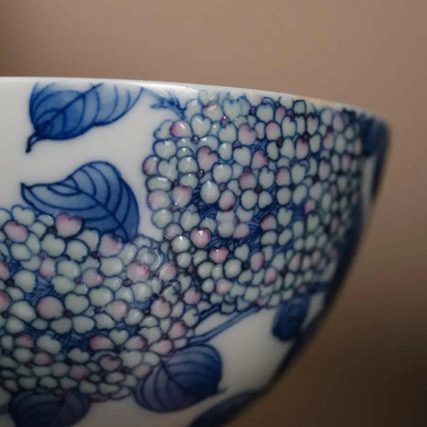 Xiu Qiu Hua - Jing De Zhen Porcelain Teacup - zycs_China - tea - teapot