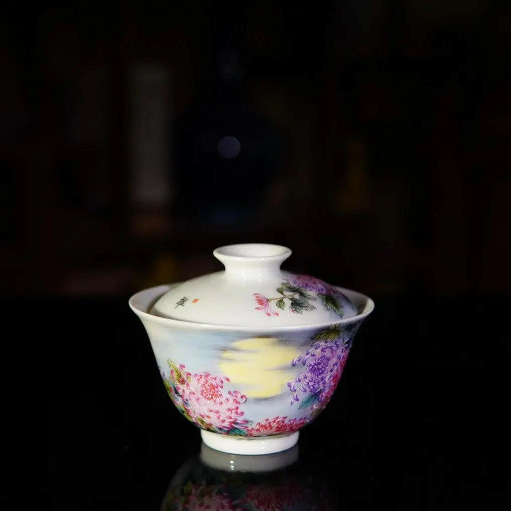 Ye Jing Ba Wang Ju - Jing De Zhen Zisha Gaiwan - zycs_China - tea - teapot