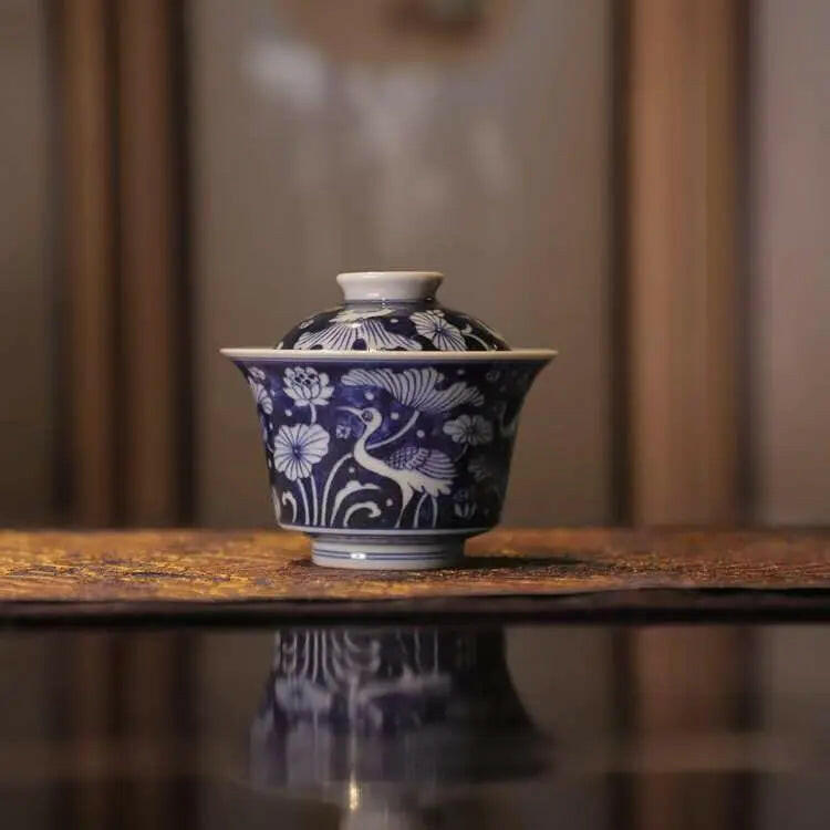 Yi Lu Lian Sheng - Jing De Zhen Porcelain Gaiwan - zycs_China - tea - teapot