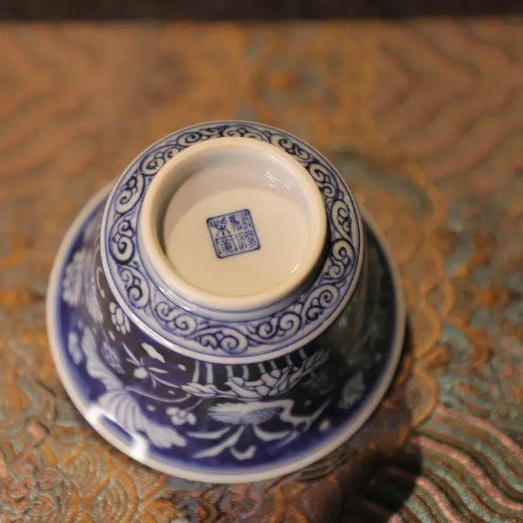 Yi Lu Lian Sheng - Jing De Zhen Porcelain Gaiwan - zycs_China - tea - teapot