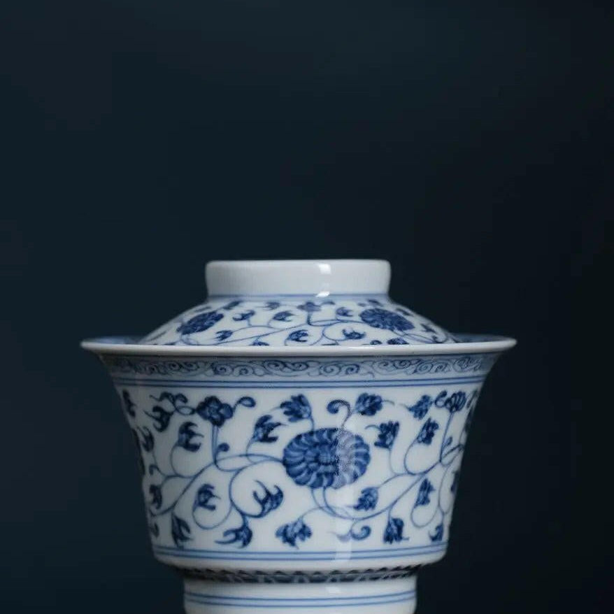 Yi Shu Lian - Jing De Zhen Porcelain Gaiwan - zycs_China - tea - teapot