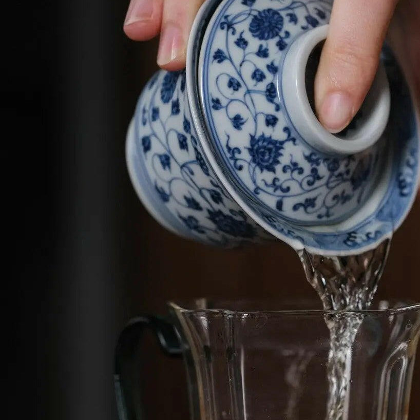 Yi Shu Lian - Jing De Zhen Porcelain Gaiwan - zycs_China - tea - teapot