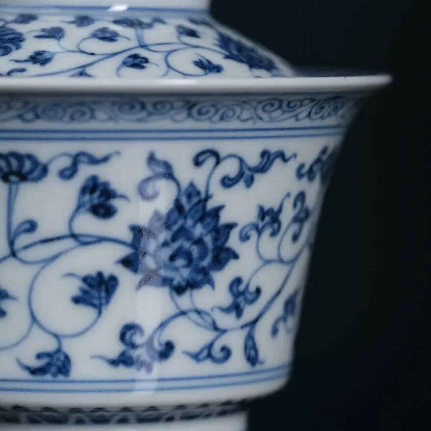 Yi Shu Lian - Jing De Zhen Porcelain Gaiwan - zycs_China - tea - teapot