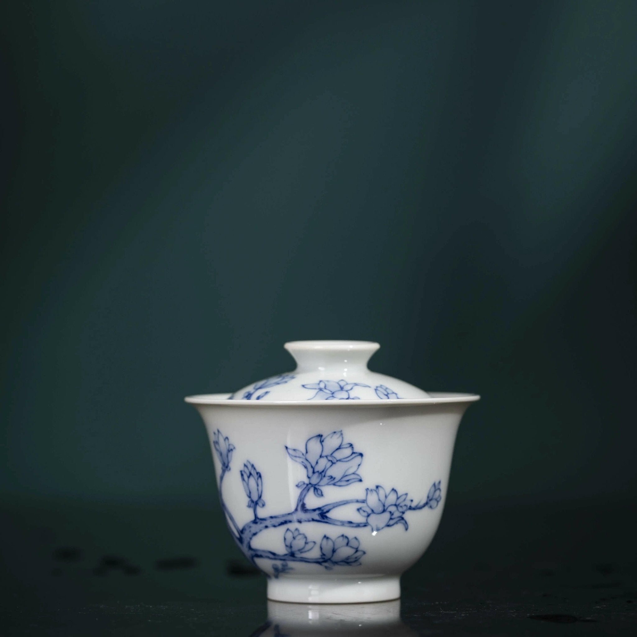 Yu Lan Hua - Jing De Zhen Porcelain Gaiwan - zycs_China - tea - teapot