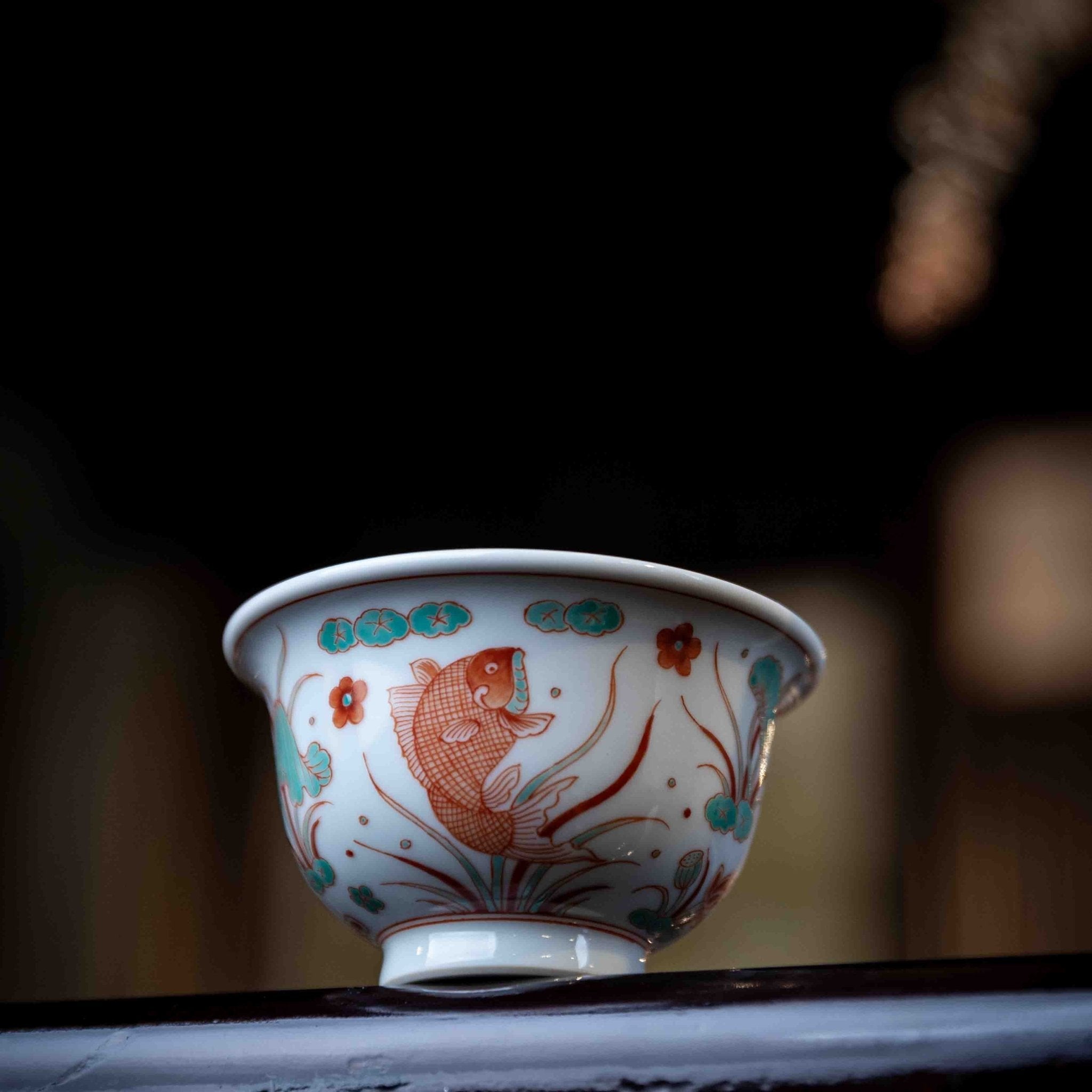 Yu Zao 150cc - Jing De Zhen Porcelain Gaiwan - zycs_China