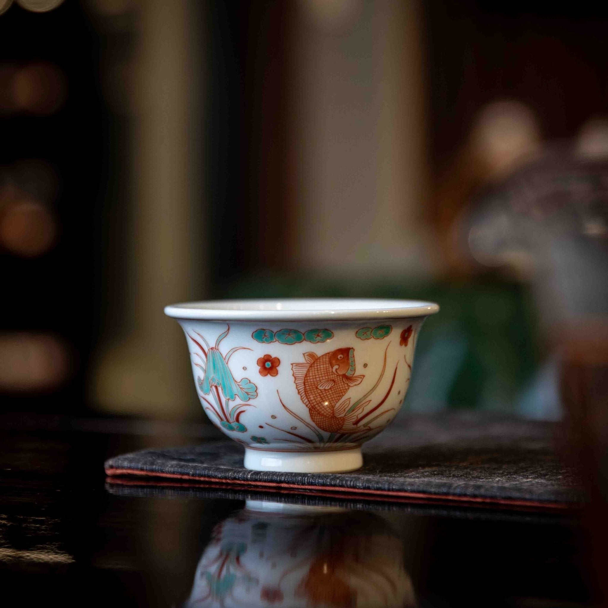 Yu Zao 150cc - Jing De Zhen Porcelain Gaiwan - zycs_China