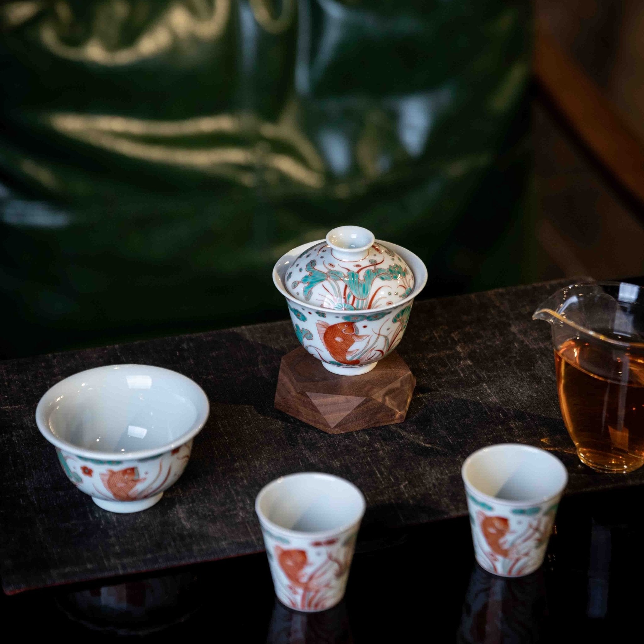 Yu Zao 150cc - Jing De Zhen Porcelain Gaiwan - zycs_China