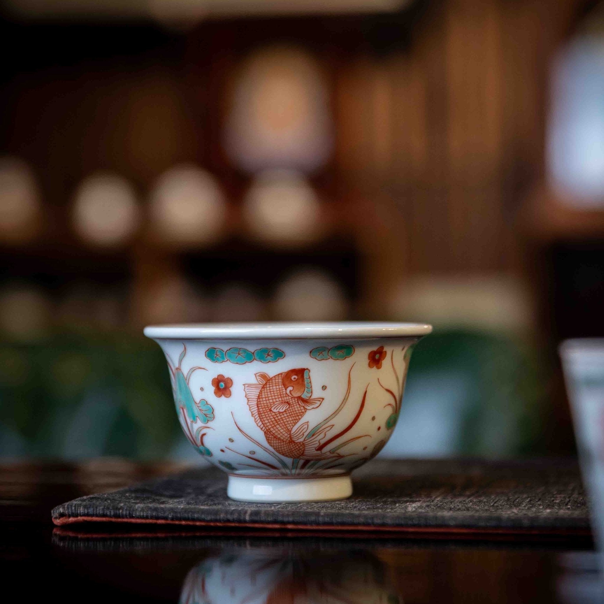 Yu Zao 150cc - Jing De Zhen Porcelain Gaiwan - zycs_China