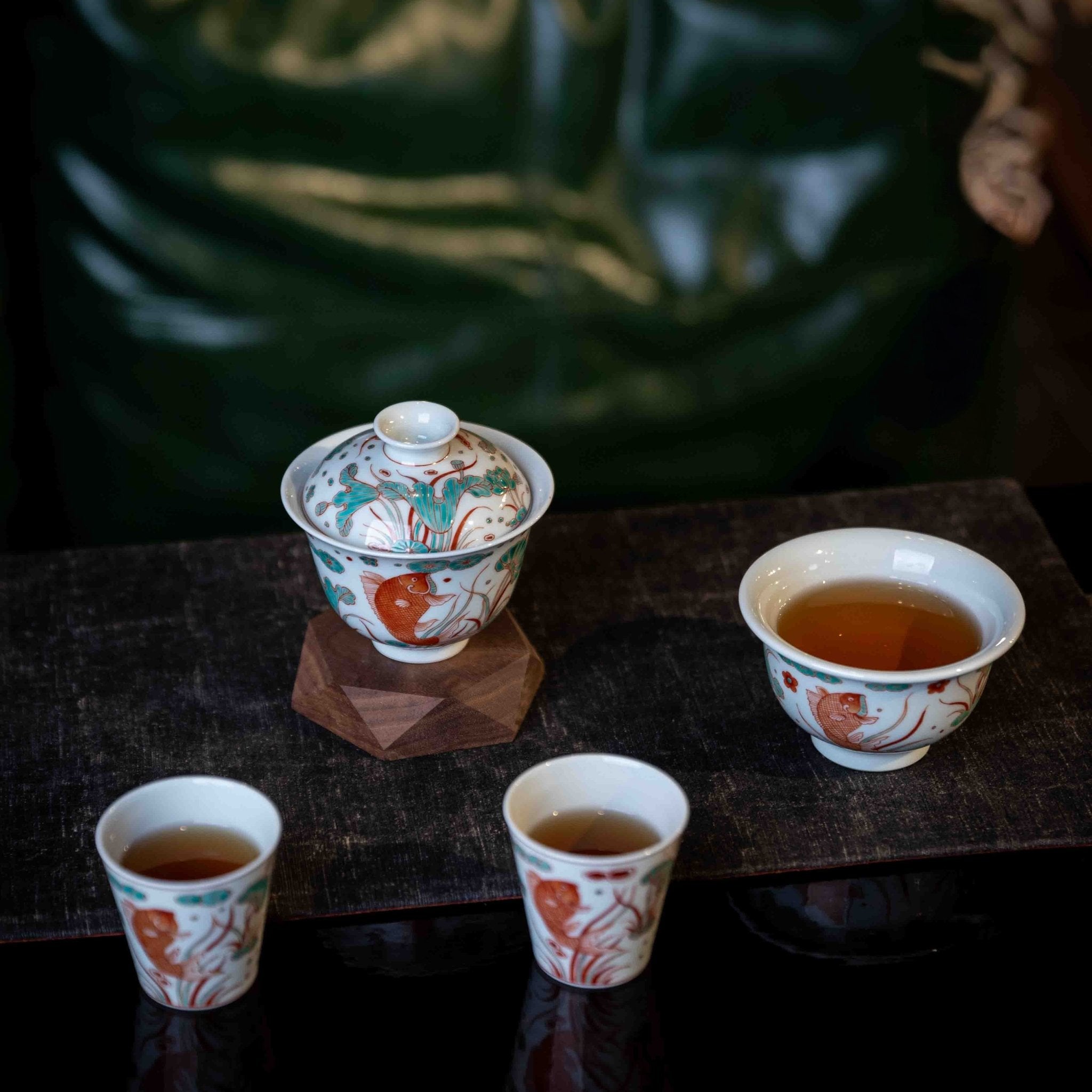 Yu Zao 150cc - Jing De Zhen Porcelain Gaiwan - zycs_China