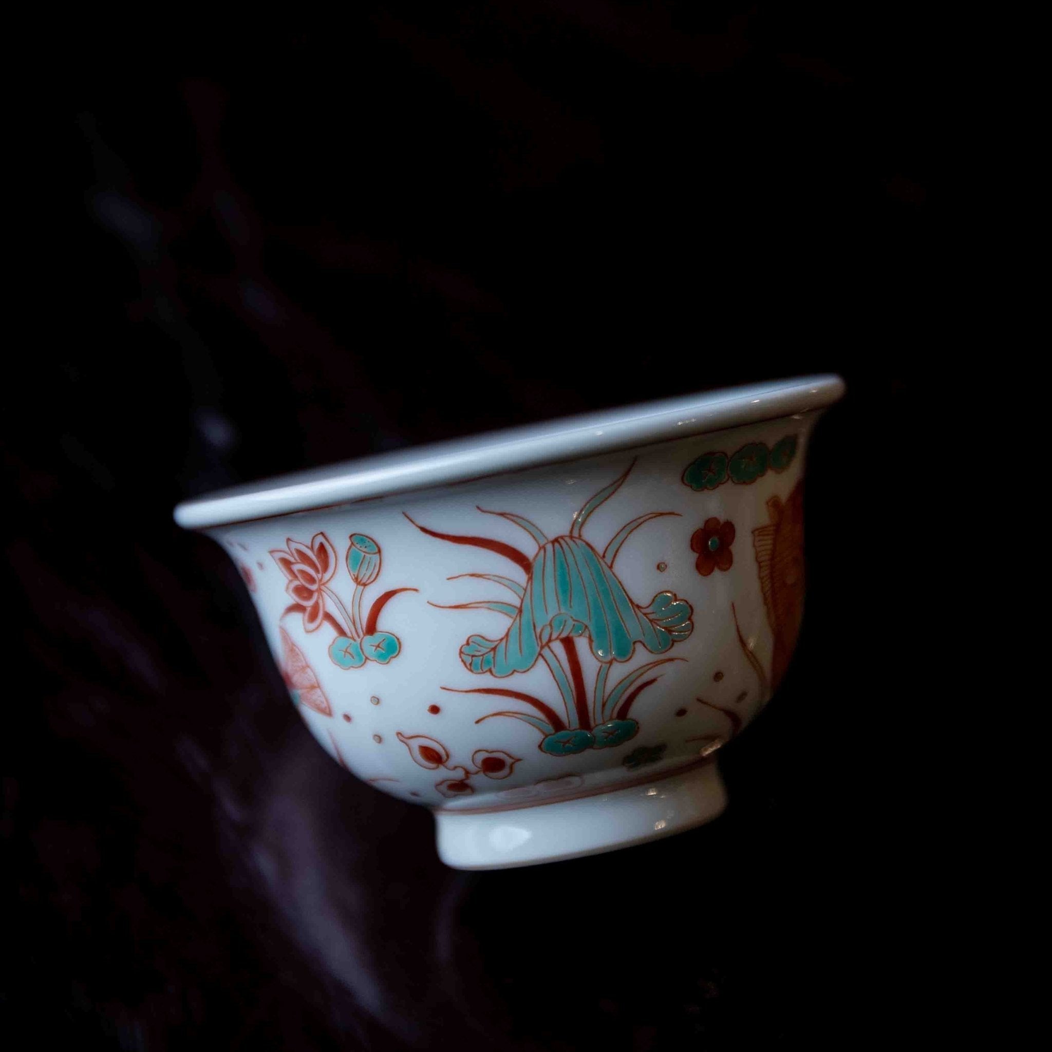 Yu Zao 150cc - Jing De Zhen Porcelain Gaiwan - zycs_China