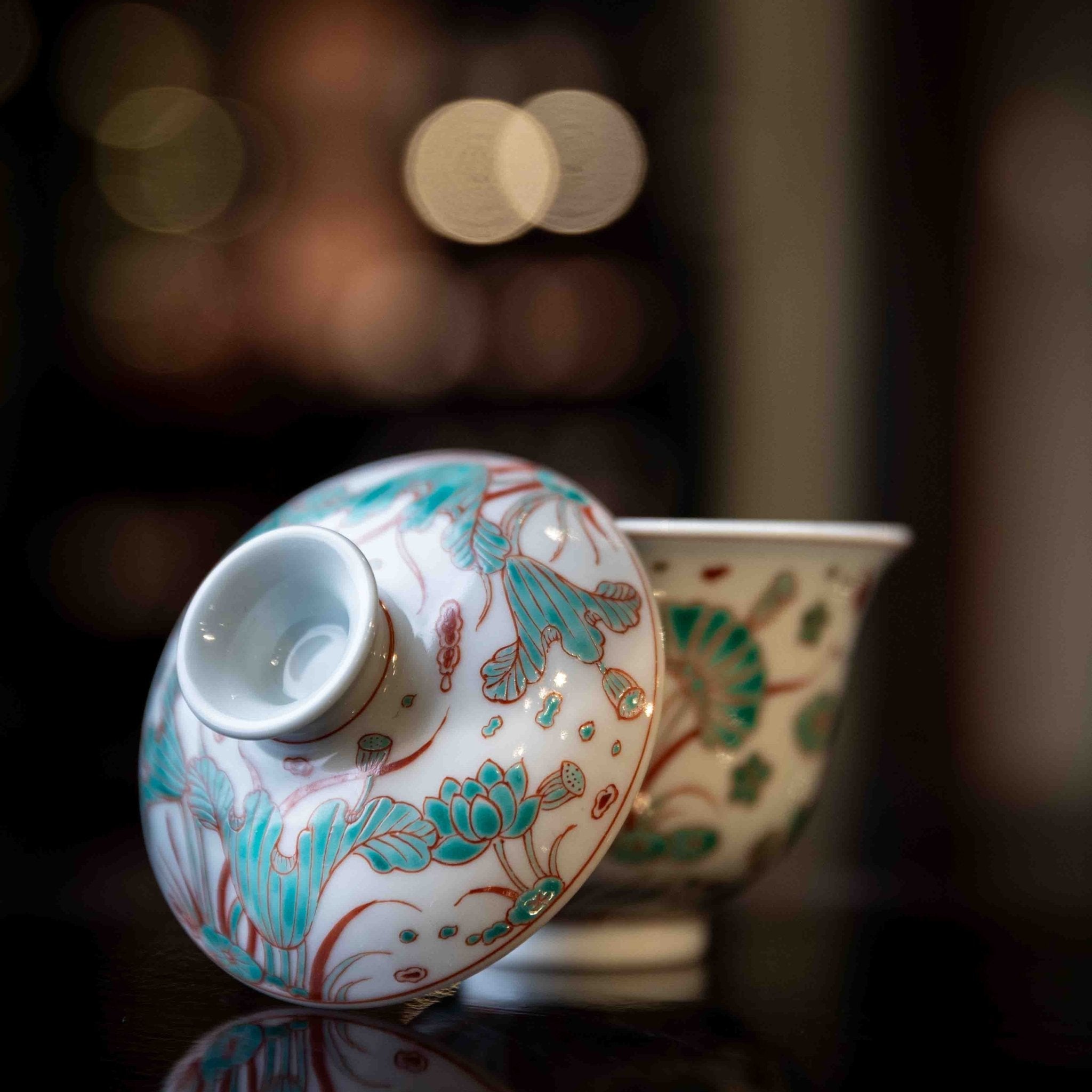 Yu Zao 150cc - Jing De Zhen Porcelain Gaiwan - zycs_China
