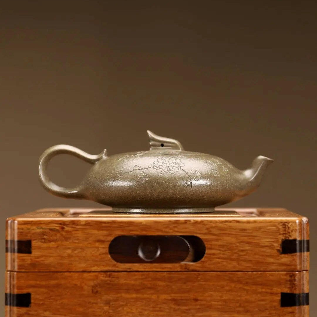 Yun Bian 180cc - Yixing Handmade Teapot - zycs_China - tea - teapot