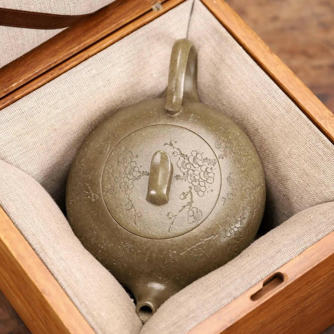 Yun Bian 180cc - Yixing Handmade Teapot - zycs_China - tea - teapot