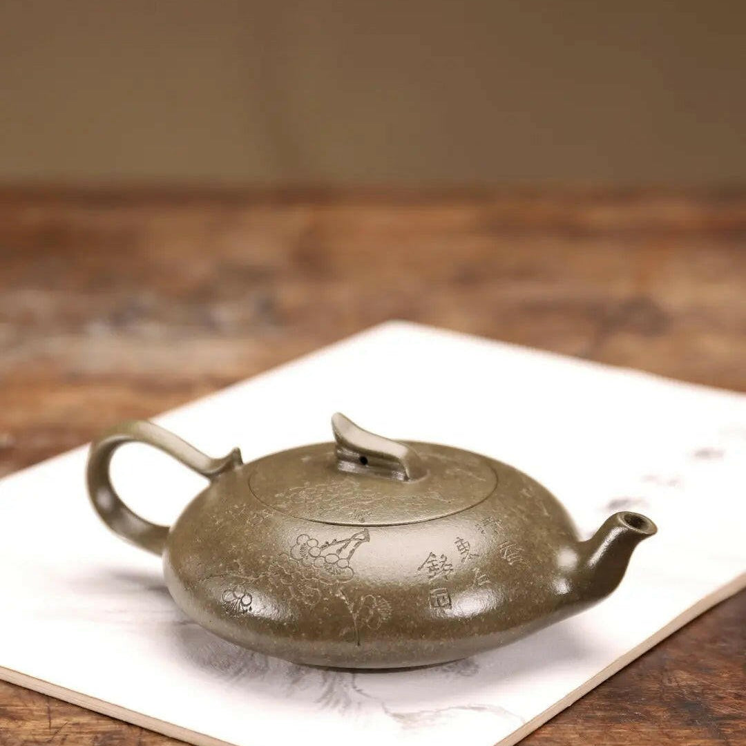 Yun Bian 180cc - Yixing Handmade Teapot - zycs_China - tea - teapot