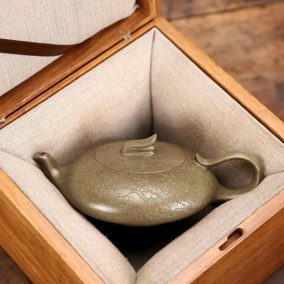Yun Bian 180cc - Yixing Handmade Teapot - zycs_China - tea - teapot