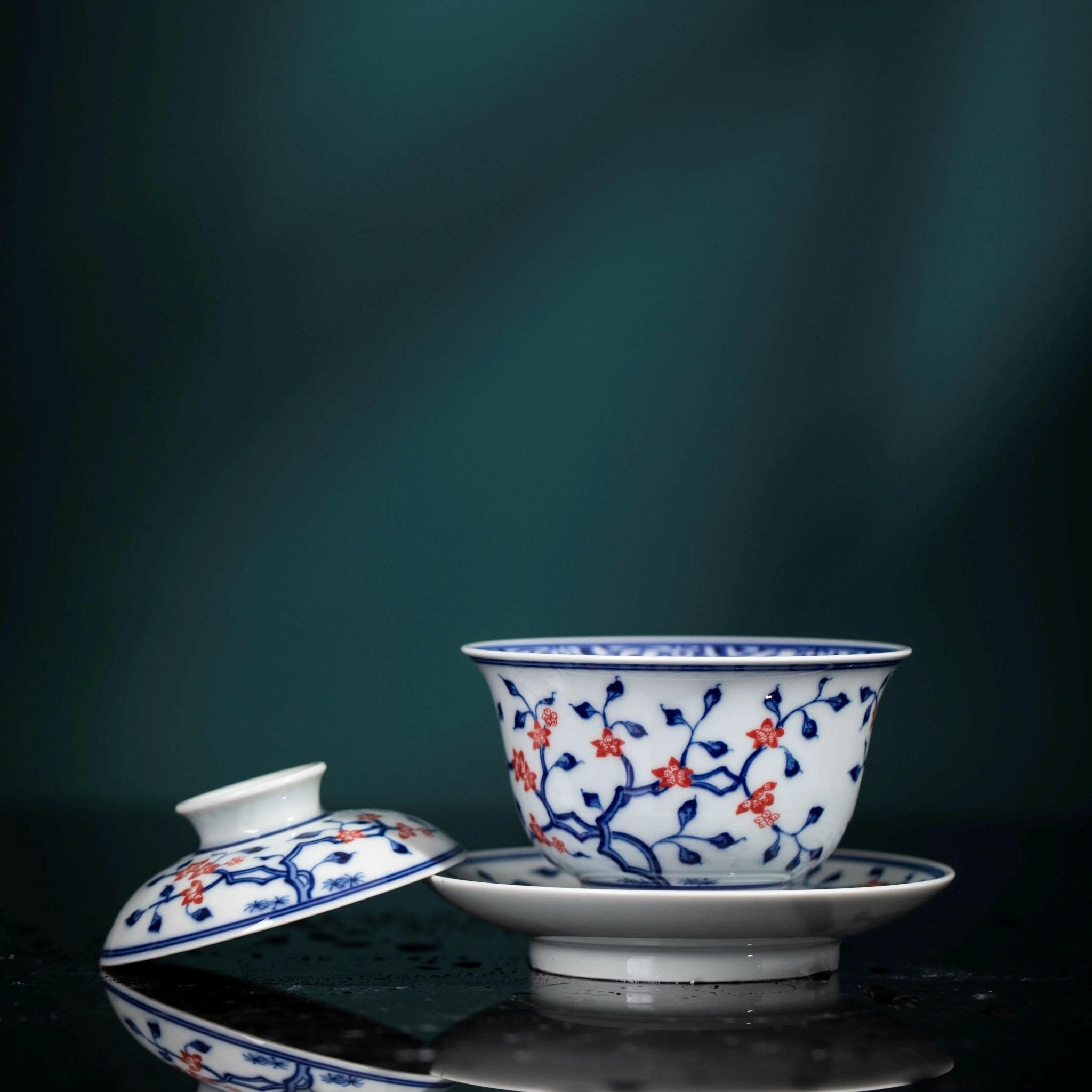 Zhe Zhi Hua - Jing De Zhen Porcelain Gaiwan - zycs_China - tea - teapot