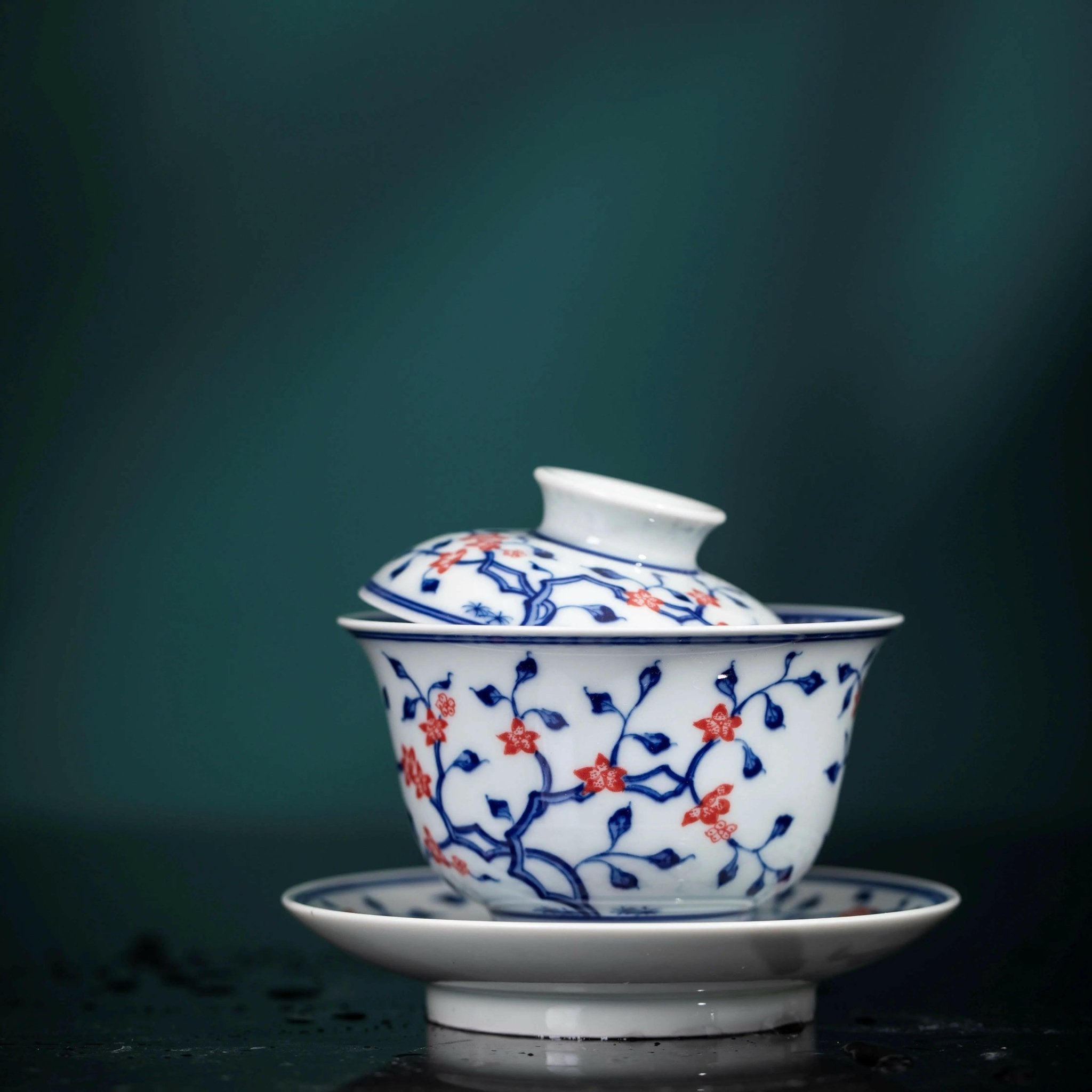 Zhe Zhi Hua - Jing De Zhen Porcelain Gaiwan - zycs_China - tea - teapot