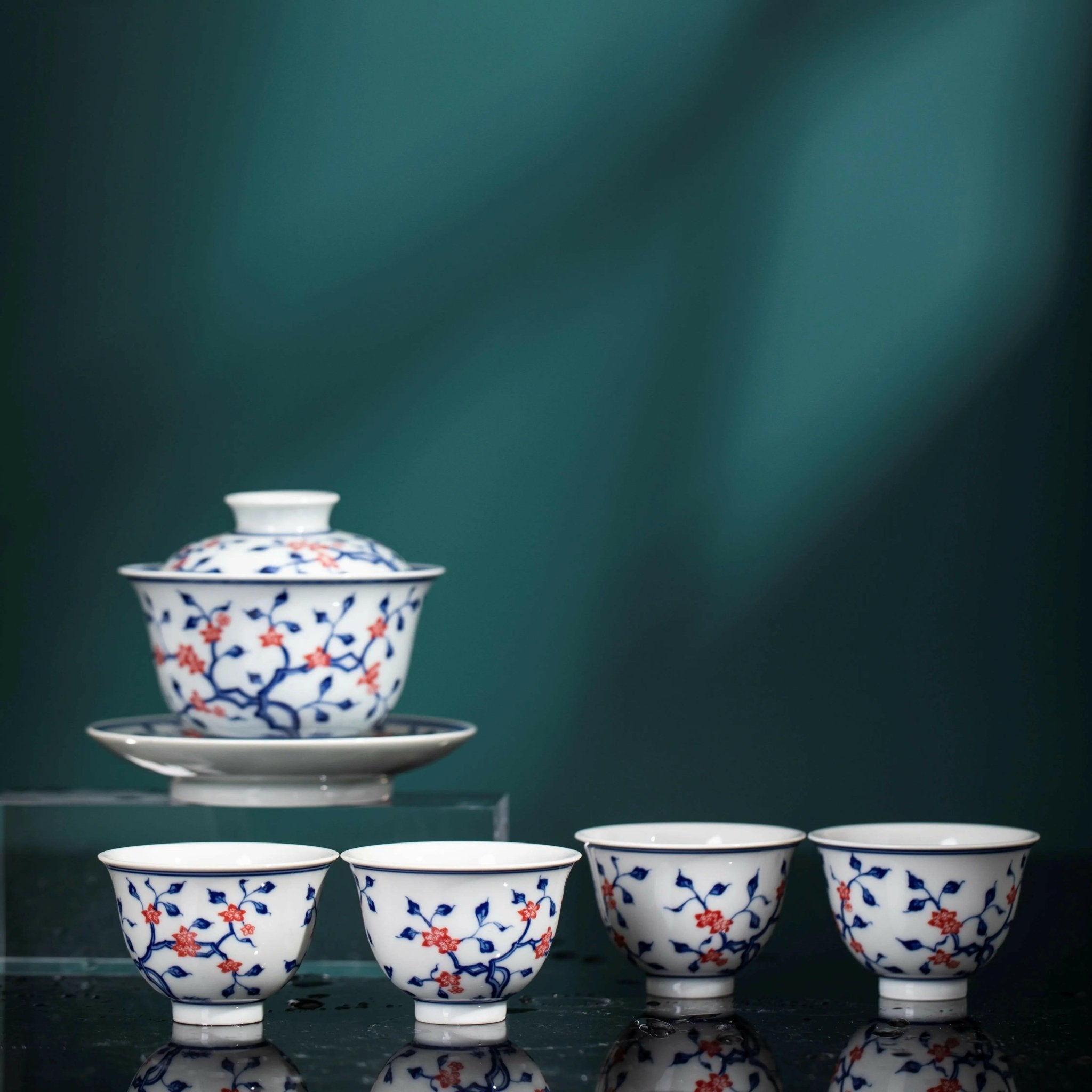 Zhe Zhi Hua - Jing De Zhen Porcelain Gaiwan - zycs_China - tea - teapot