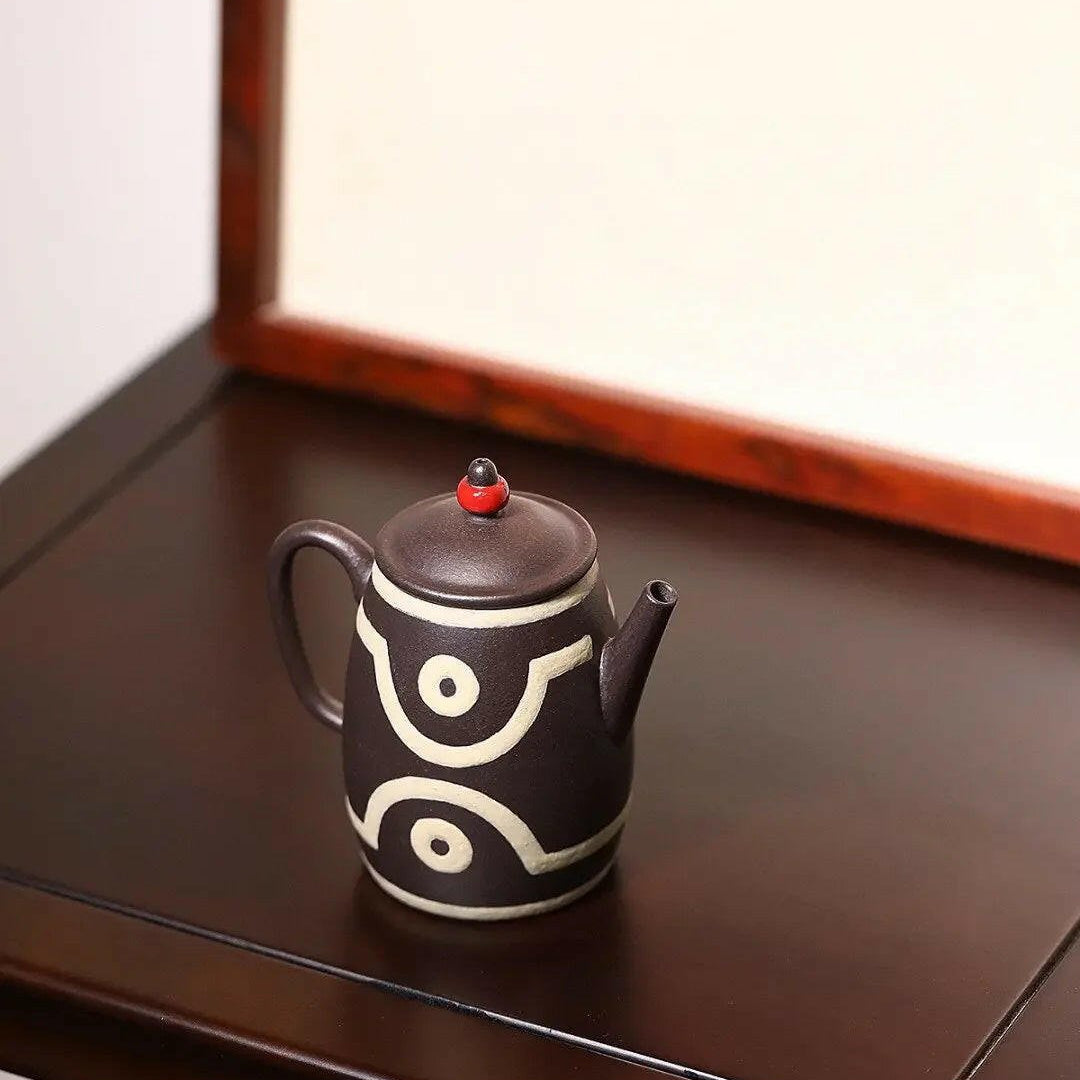 Zhi Chun Chang Xing Tian Zhu Teaport 150cc - Yixing Handmade Teapot - zycs_China - tea - teapot
