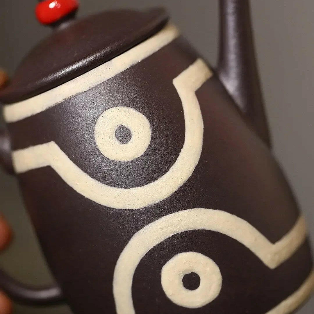 Zhi Chun Chang Xing Tian Zhu Teaport 150cc - Yixing Handmade Teapot - zycs_China - tea - teapot