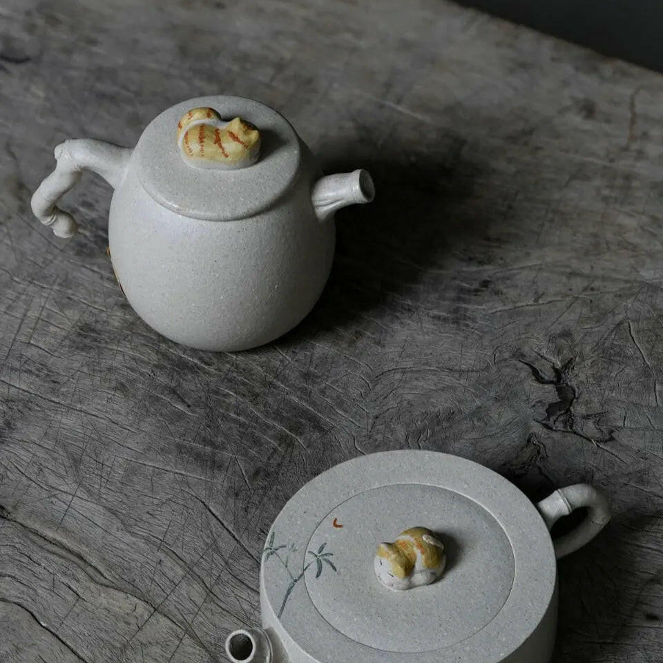 Zhu Mao Xi Lie 100cc/150cc - Yixing Handmade Teapot - zycs_China - tea - teapot