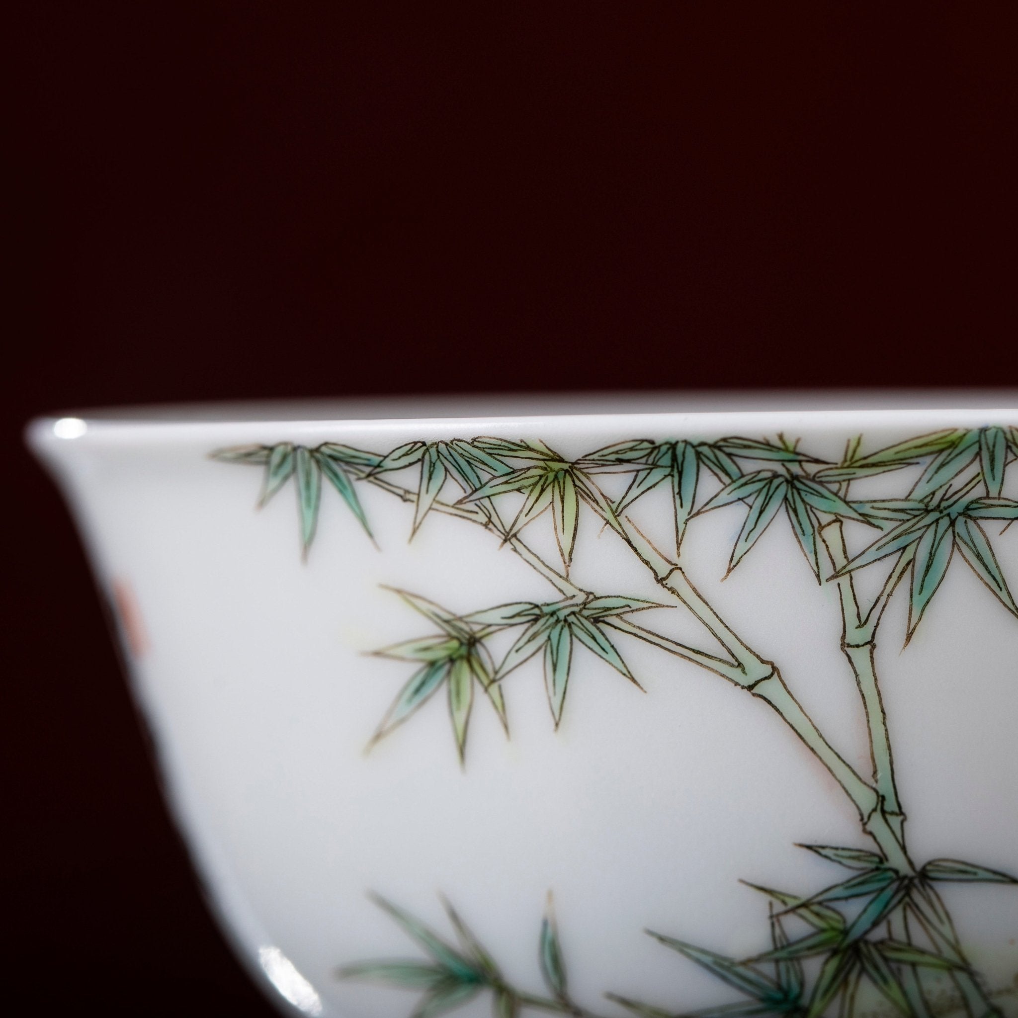 Zhu Que 150cc - Jing De Zhen Porcelain Teacup - zycs_China